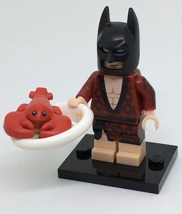 LEGO Minifigure-Lobster Lovin' Batman-Collectible Minifigures / The LEGO Batman Movie-Creative Brick Builders